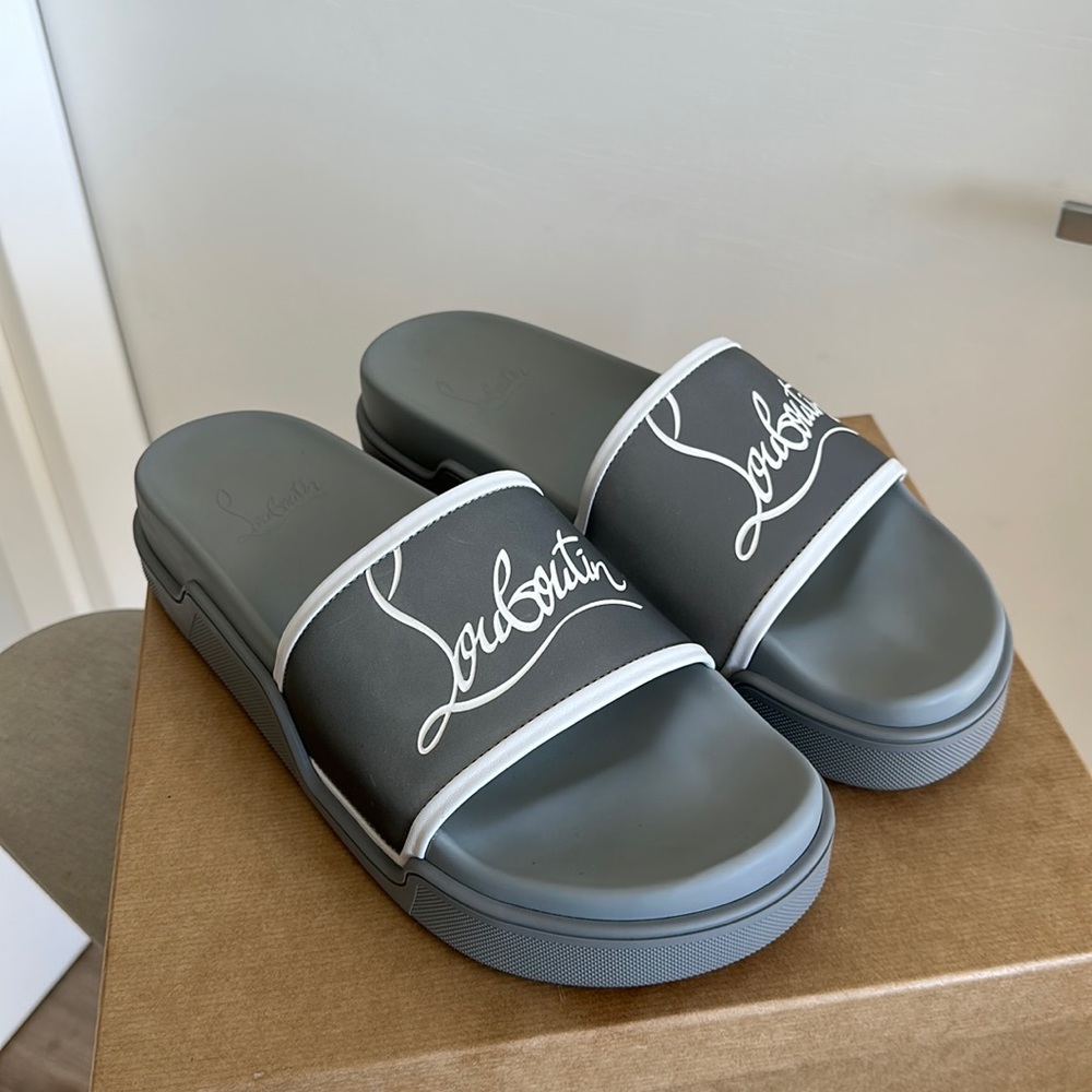Christian Louboutin Mens Slides • Size 45.5 (12.5) • Brand New‼️